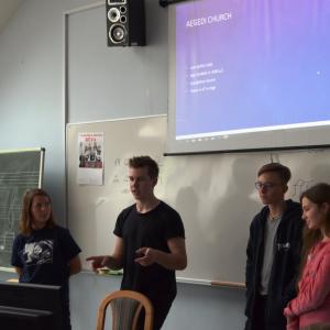 Návštěva německých studentů 