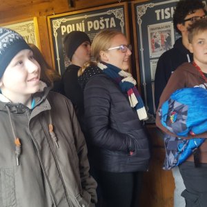 Tercie na prohlídce Legiovlaku