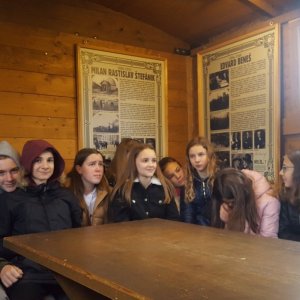 Tercie na prohlídce Legiovlaku