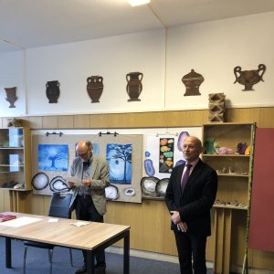 Na našem gymnáziu byla předána Cena Františka Hrubína