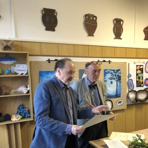 Na našem gymnáziu byla předána Cena Františka Hrubína