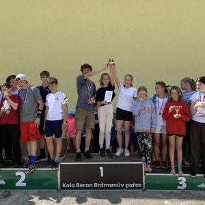 Krajský Přebor škol v orientačního běhu ovládli žáci z Dobříše