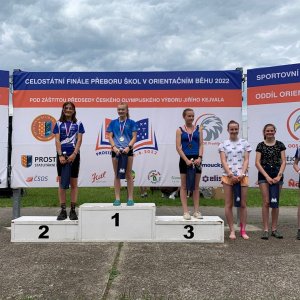 Celostátní finále přeboru škol v orientačním běhu