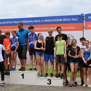 Celostátní finále přeboru škol v orientačním běhu