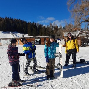 Lyžařský kurz sekundy