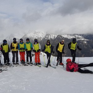Lyžařský kurz kvinty a 1. ročníku v Rakousku