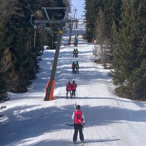 Lyžařský kurz kvinty a 1. ročníku v Rakousku