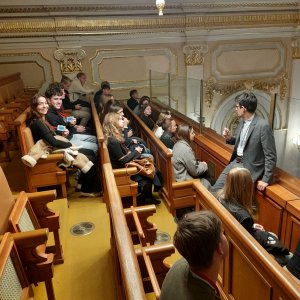 Exkurze do Poslanecké sněmovny a procházka Prahou