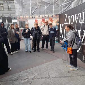 Exkurze do Poslanecké sněmovny a procházka Prahou