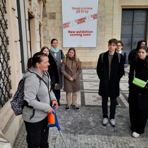Exkurze do Poslanecké sněmovny a procházka Prahou