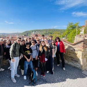 Z Madeiry na dobříšské gymnázium: Evropská přátelství v rámci programu Erasmus+