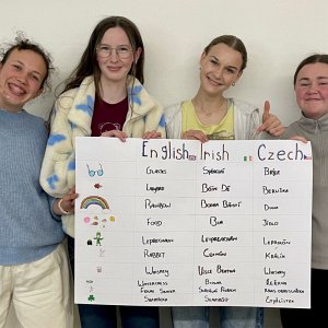 Irští studenti opět na Dobříši: Partnerství, které spojuje a inspiruje